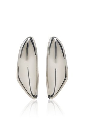 Bombe Silver-Plated Earrings By Alaïa | Moda Operandi