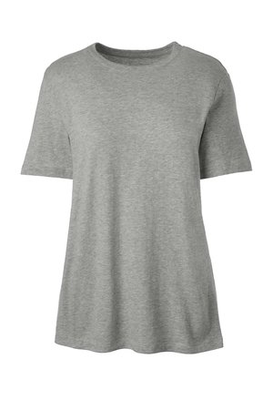 Women's Short Sleeve Feminine Fit Essential T-shirt | Lands' End