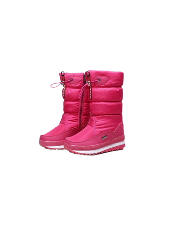 hot pink fuchsia snow boots winter footwear