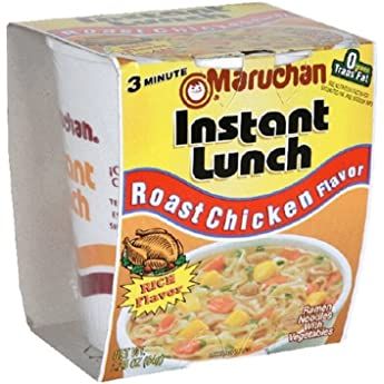 Amazon.com : Maruchan Instant Lunch Chicken Flavor, 2.25 Ounce (Pack of 12) : Grocery & Gourmet Food