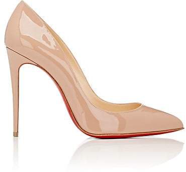 Women's Pigalle Follies Patent Leather Pumps - Nude