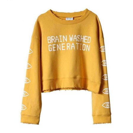 "Brain Washed Generation" Sweater