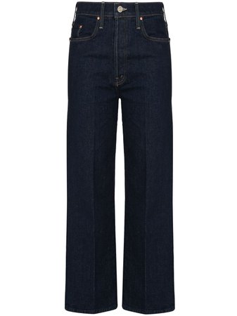 Shop MOTHER The Rambler cropped jeans with Express Delivery - FARFETCH