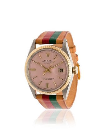 La Californienne red, orange and green rolex italia 35mm watch $10,737 - Buy Online - Mobile Friendly, Fast Delivery, Price