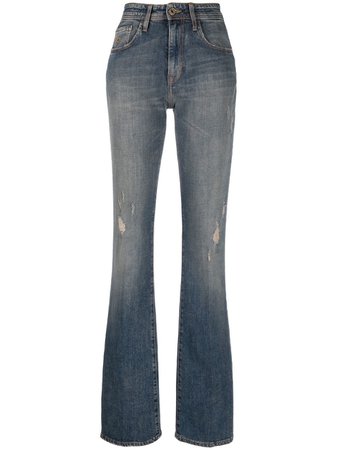 Jacob Cohen mid-rise straight-leg Jeans - Farfetch