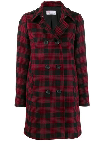 Red Valentino Double-breasted Coat