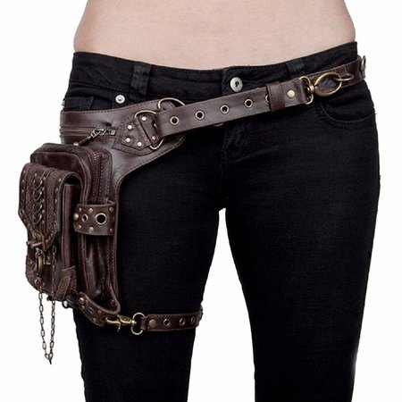 leather thigh holster