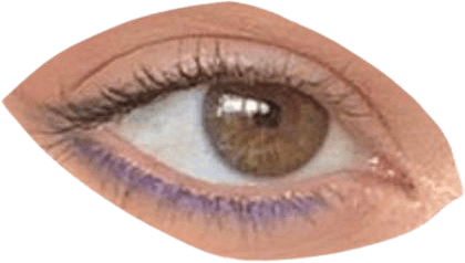 purple eyeliner eye