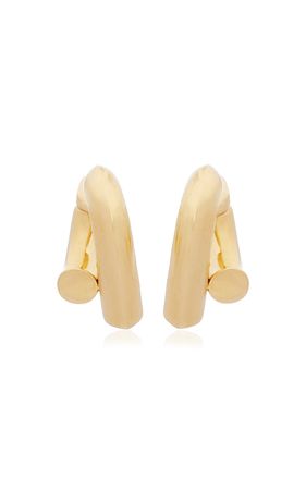 Oera 18k Fairmined Yellow Gold Earrings By Tabayer | Moda Operandi