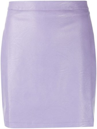 Andamane Bertha faux-leather Mini Skirt - Farfetch