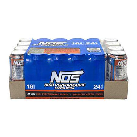 Case of NOS Energy Drink