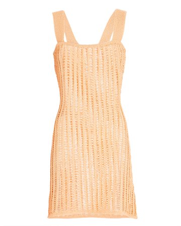 Solid & Striped Ryan Crochet Mini Dress | INTERMIX®