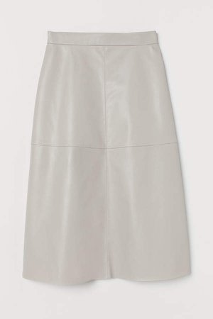 A-line Skirt - Gray