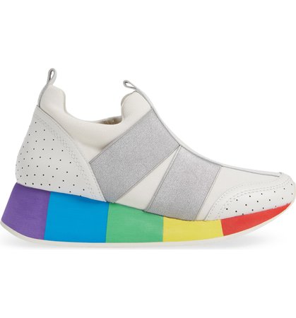 Donald Pliner Prix Rainbow Platform Sneaker (Women) | Nordstrom