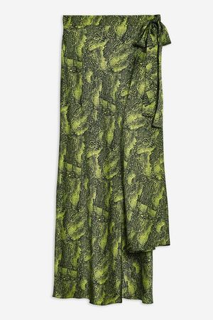 **Alligator Bias Skirt by Boutique | Topshop green
