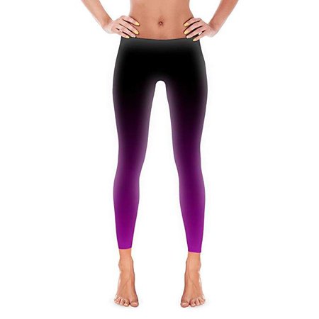 purple gradient leggings