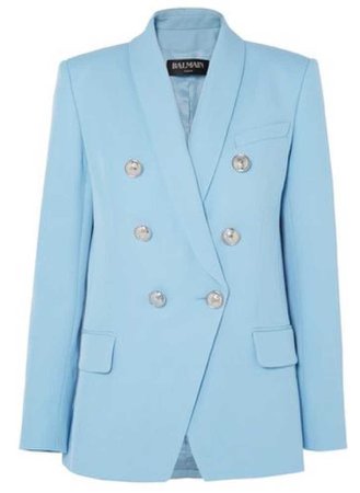 BALMAIN blue blazer