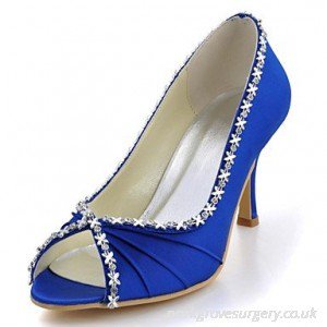 Wuyulunbi@ Women'S Wedding Shoes Heels/Peep Toe/Open Toe Heels Wedding/Party & Evening Black/Blue/Yellow/Pink/Purple/Red/Ivory/White/Silver/Gold Gold Us6 / Eu36 / Uk4 / Cn36 - B077HYKGLG