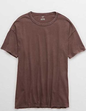 Aerie Boyfriend Distressed Oversized T-Shirt