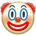 🤡 Clown Face Emoji (Apple)