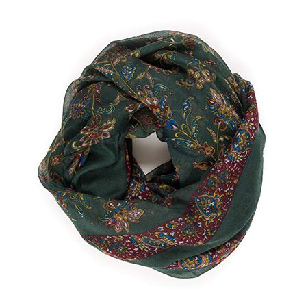 Scarf for Women Lightweight Paisley Fashion Fall Winter Scarves Shawl Wraps (NF47-4) at Amazon Women’s Clothing store: