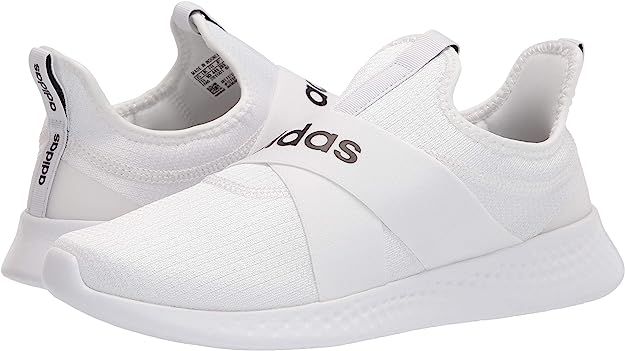 Amazon.com | adidas Women's Puremotion-Adapt Running Shoe, Core Black/Footwear White/Grey Five, 8 | Road Running