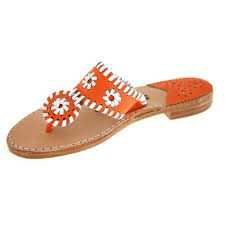 orange and white sandals - Google Search