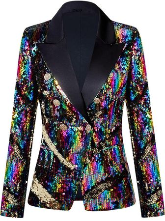 multicolored jacket
