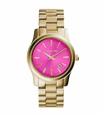 pink Michael Kors watch