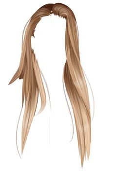 Photo shared via Share.Pho.to ❤ liked on Polyvore featuring accessories, hair accessories, hair, wigs, blonde h… | Hair illustration, Girl hair drawing, Hair sketch