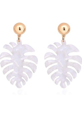 tropical earrings