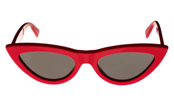 Celine CL40019I Women's Cat-Eye Sunglasses - Red/Green