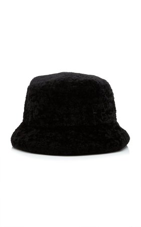large_ruslan-baginskiy-hats-black-faux-fur-lampshade-bucket-hat.jpg (800×1282)