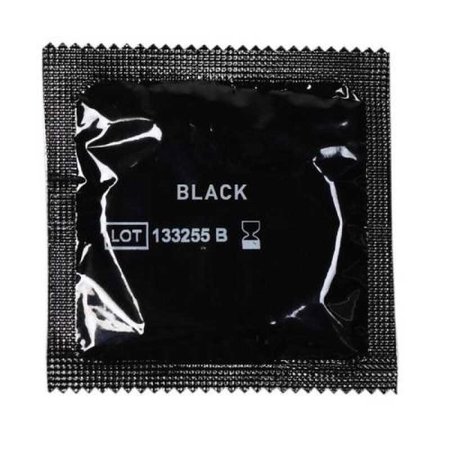 black condom