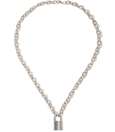 chain lock necklace