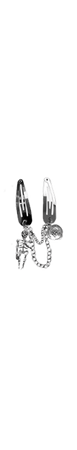 Skeleton  Chain Hairpin
