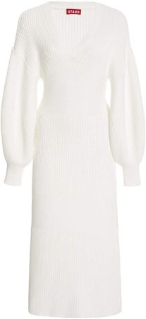 Carnation Cotton-Blend Maxi Dress