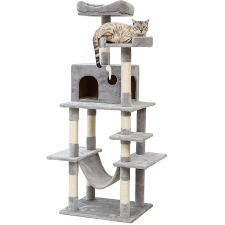 Shop Cat Tree Condo Cat Climbing Tower Perch Pet Furniture - Overstock - 28473051