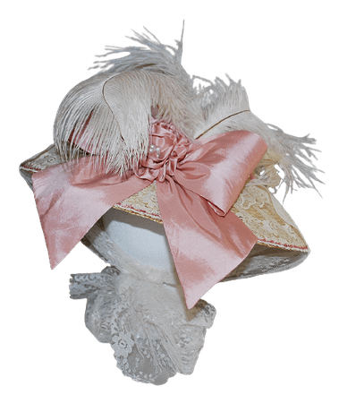 http://www.starlightmasquerade.com/portfolio/pink-cream-18th-century-bergere-hat/