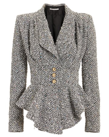 Sequinned Tweed Blazer | Alessandra Rich