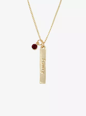 Harry Potter Gryffindor Bar Necklace | Hot Topic