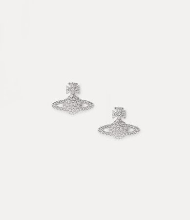 Vivienne Westwood Women's Earrings | Vivienne Westwood - Kika Earrings Silver-Tone