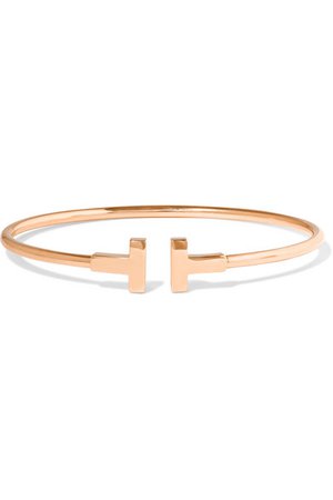 Tiffany & Co. | T Wire Armspange aus 18 Karat Roségold | NET-A-PORTER.COM