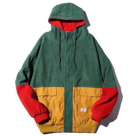 90s Kids Corduroy Hooded Jacket – Boogzel Apparel