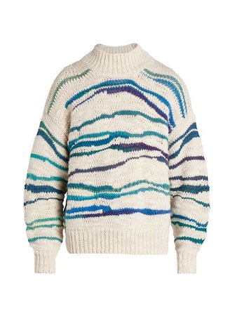 Shop Isabel Marant Seth Wool Sweater | Saks Fifth Avenue