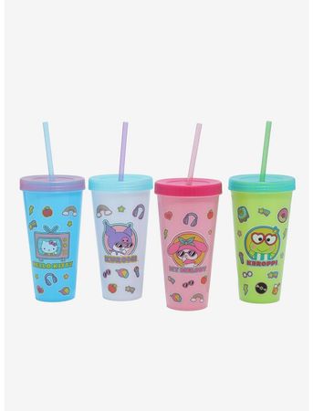 Hello Kitty And Friends Color-Changing Travel Cup Set | Hot Topic