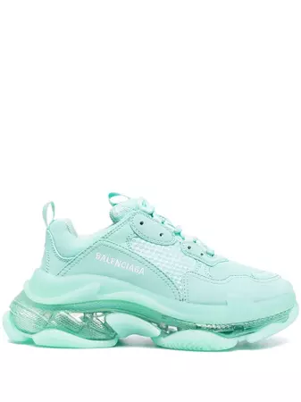 Shop Balenciaga Triple S clear-sole chunky sneakers with Express Delivery - FARFETCH