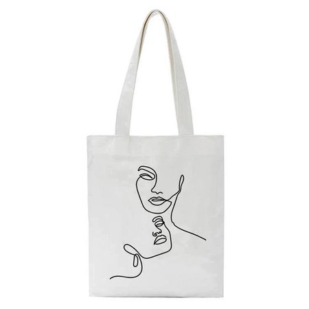 Face Outline Shoulder Bag – Boogzel Apparel