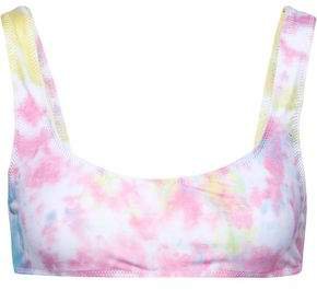 + Re/done The Elle Tie-dyed Bikini Top