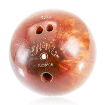 Orange Jupiter Bowling Ball - Modernica Props